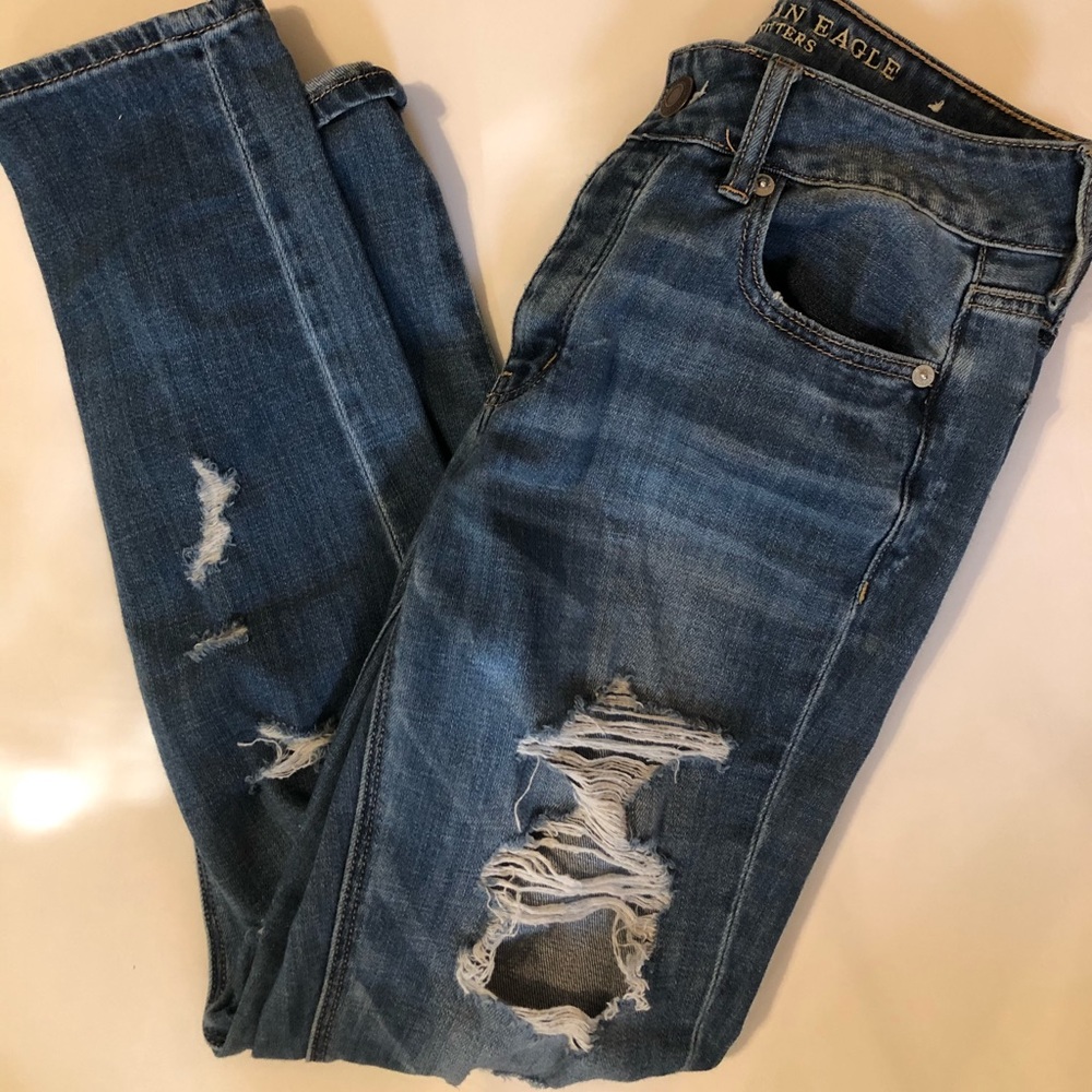 🔴SOLD🔴 American Eagle Tom Girl Jeans